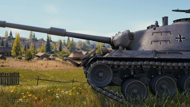 Скриншоты танка Kampfpanzer 07 P(E) из обновления 1.21 в World of Tanks