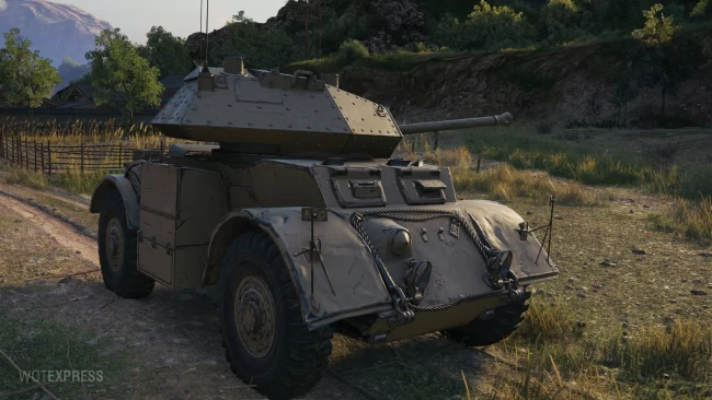 Скриншоты танка Staghound Mk. III с супертеста World of Tanks EU