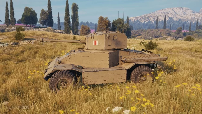 AEC Armoured Car из обновления 1.22 в World of Tanks