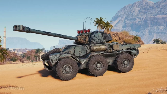 3D-стиль «Ловец» для Panhard AML Lynx 6x6 в World of Tanks