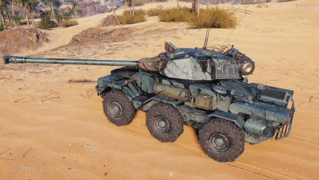 3D-стиль «Ловец» для Panhard AML Lynx 6x6 в World of Tanks