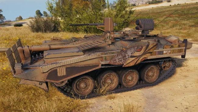 Неисторичный 3D-стиль «Слейпнир» для танка Strv 103B в World of Tanks