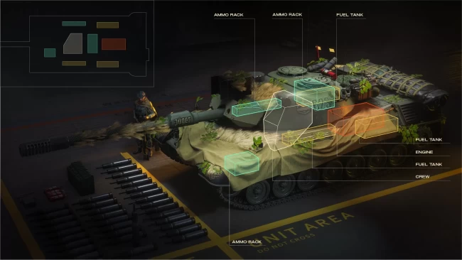 Внутренние модули танков Cold War (Project CW). Часть 1