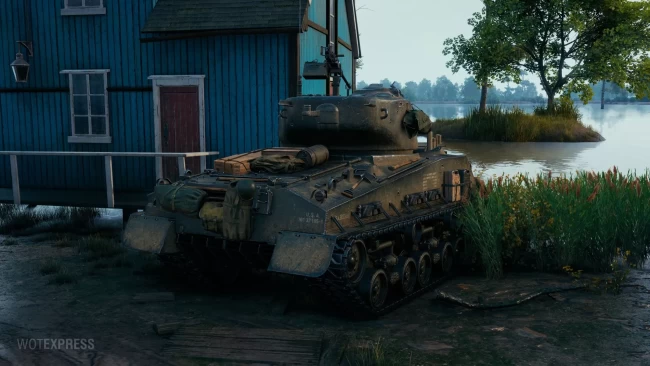Новый премиум танк M4A3(76)W Sherman в World of Tanks
