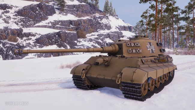 Танк Tiger II Kuromorimine в World of Tanks