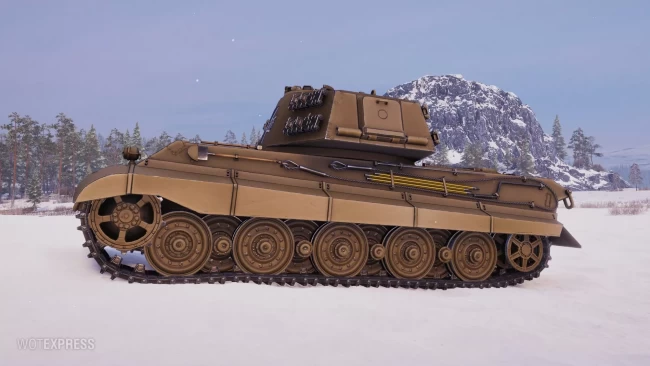 Танк Tiger II Kuromorimine в World of Tanks