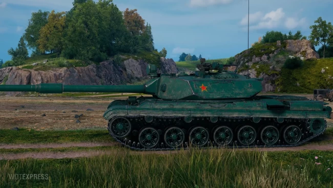Скриншоты танка DZT-159 с супертеста World of Tanks