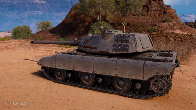 Скриншоты танка E 77 с супертеста World of Tanks