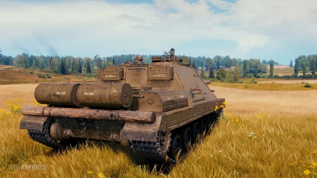 Скриншоты ПТ-САУ SDP wz 66 Grom с супертеста World of Tanks