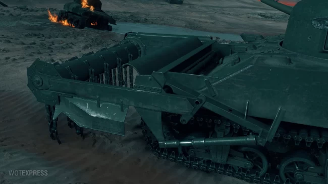 Минный тральщик Sherman Crab в World of Tanks