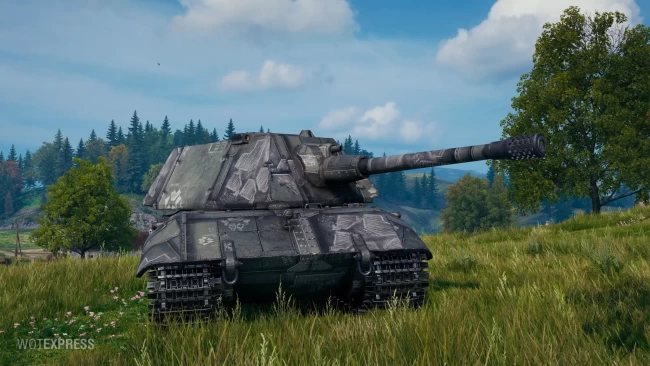 Настраиваемый 2D-cтиль «Калёная сталь» для режима «Стальной охотник» в World of Tanks