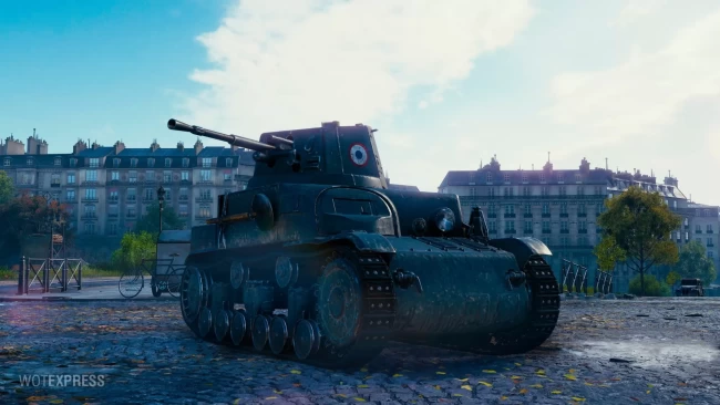 Скриншоты танка AMR P.103 с супертеста World of Tanks