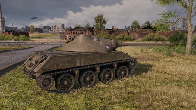 Танк Škoda T 17 из обновления 1.26 World of Tanks