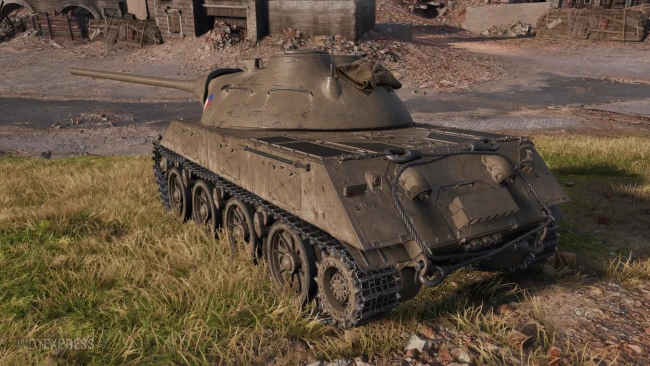 Танк Škoda T 17 из обновления 1.26 World of Tanks