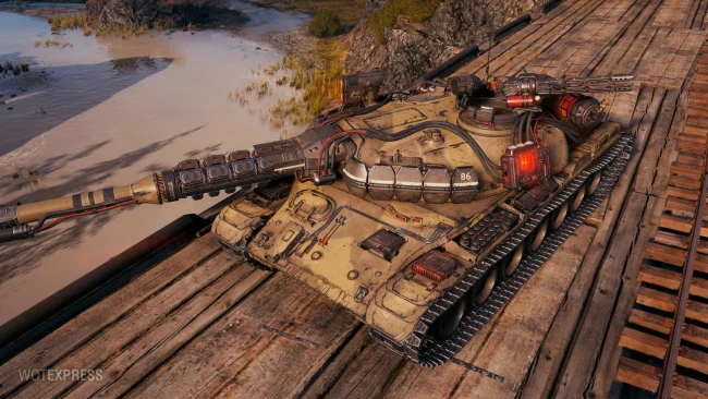 Танк «Projekt ION» из коробок Ваффентрагера в World of Tanks