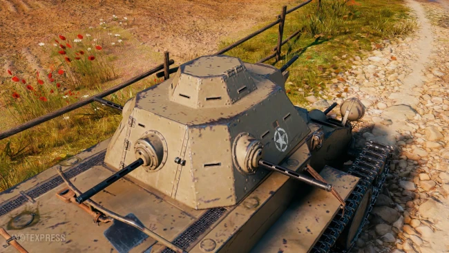 Скриншоты танка Convert. Medium Tank T3E2 с супертеста World of Tanks