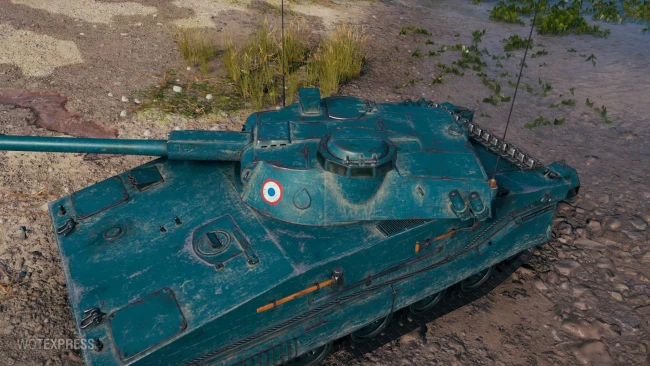 Скриншоты танка ERAC 105 Proto с супертеста World of Tanks